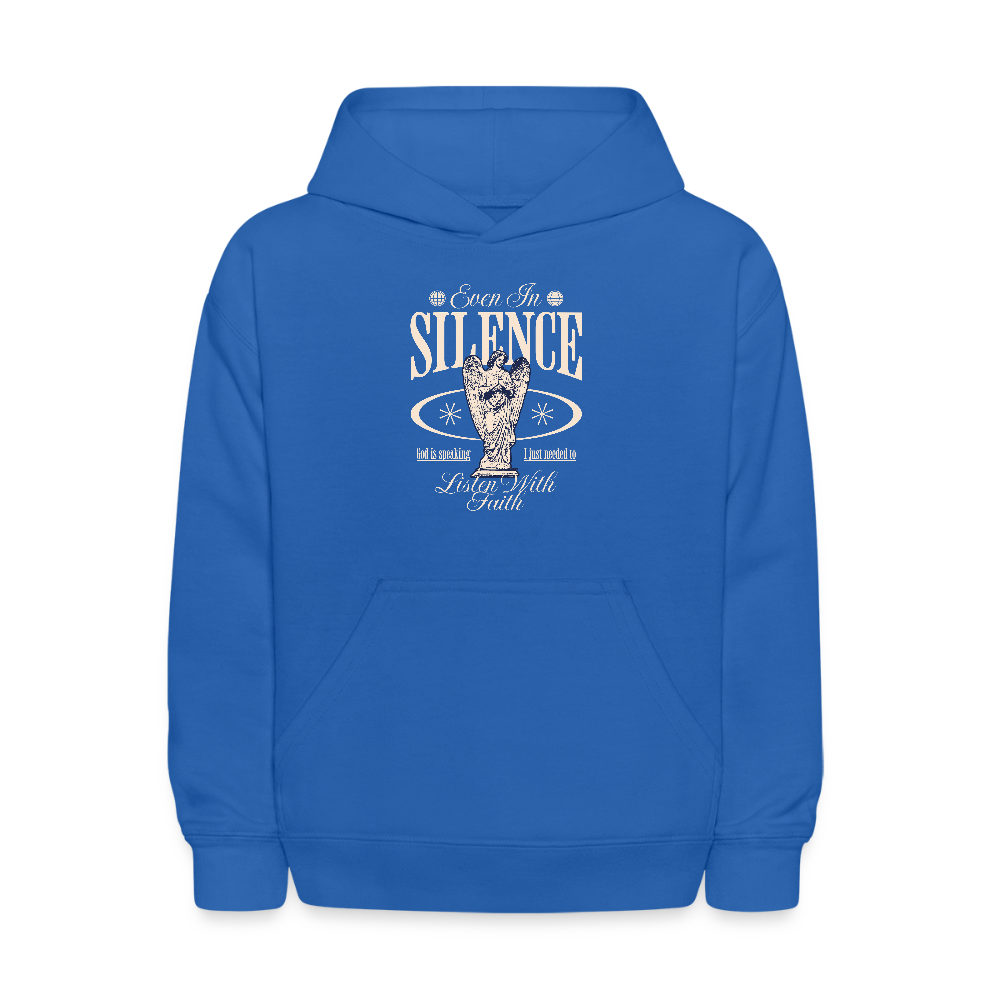 God Speaks - Kids' Hoodie - royal blue