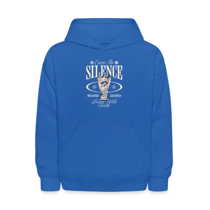 God Speaks - Kids' Hoodie - royal blue