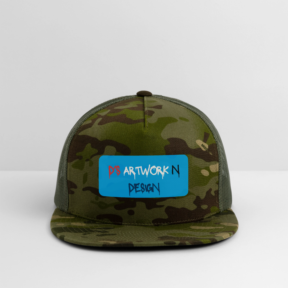 DS Graffiti - Trucker Hat - MultiCam\green