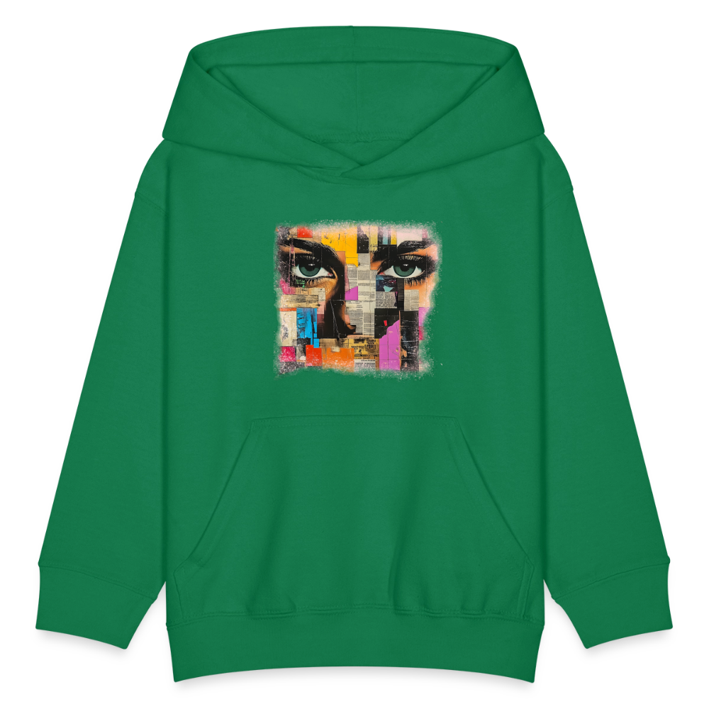 Pop Culture Woman 3 - Kids' Hoodie - kelly green