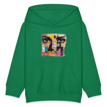 Pop Culture Woman 3 - Kids' Hoodie - kelly green