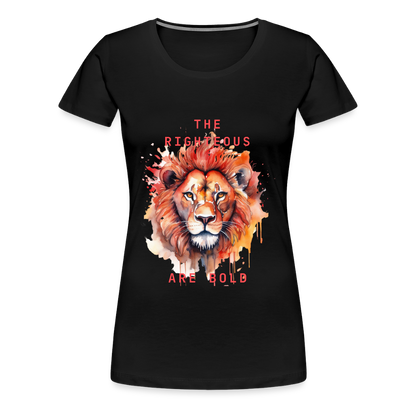 Bold Lion - Women’s T-Shirt - black