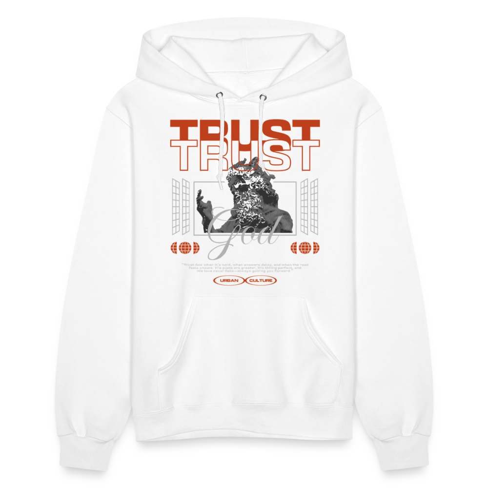 Trust God - Women's Hoodie - white