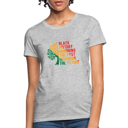 Black History - Women's T-Shirt - heather gray