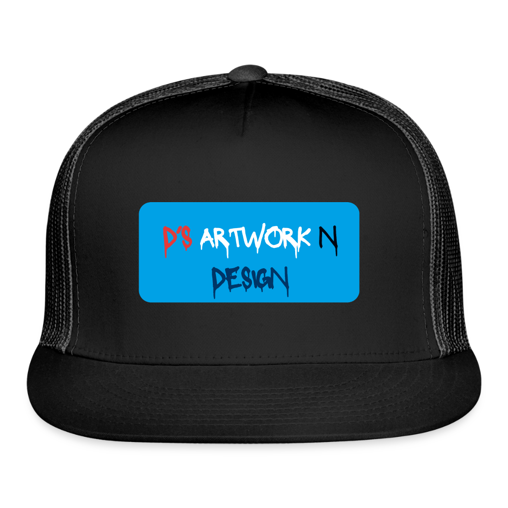 DS Graffiti - Trucker Hat - black/black
