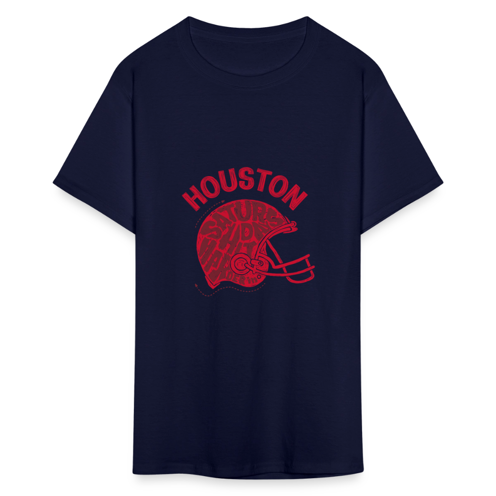 Huston football - Unisex  T-Shirt - navy