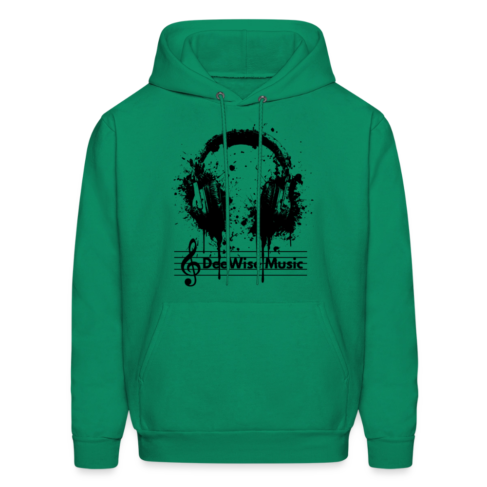 DeeWise Music - Men's Hoodie - kelly green