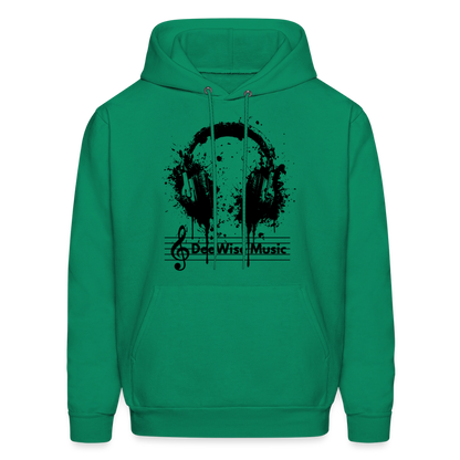 DeeWise Music - Men's Hoodie - kelly green