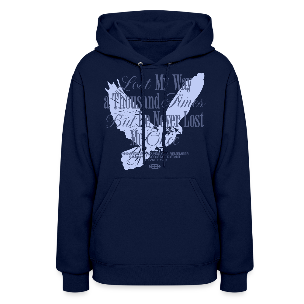 God is with Us - Women's Hoodie - navy