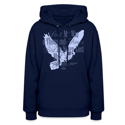 God is with Us - Women's Hoodie - navy