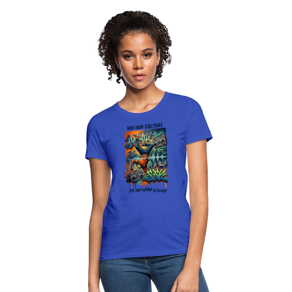 Hip Hop Culture - Women's T-Shirt - royal blue