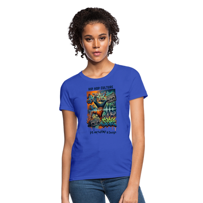 Hip Hop Culture - Women's T-Shirt - royal blue