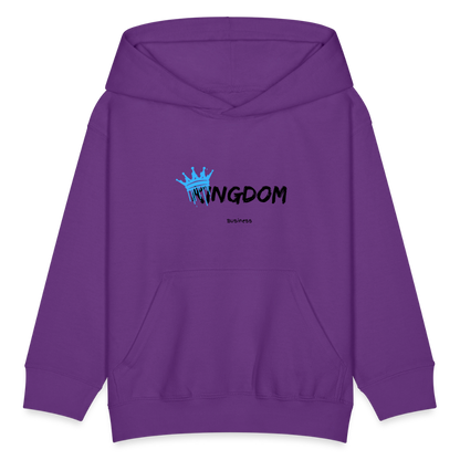 Kingdom Business - Kids' Hoodie - purple