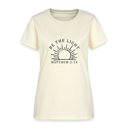 Be the Light - Women's T-Shirt - off white