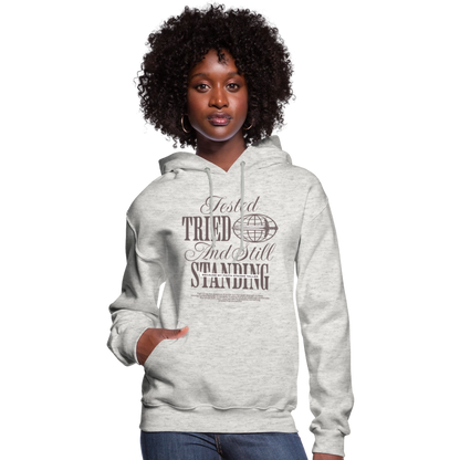 Still Standing - Women's Hoodie - heather oatmeal