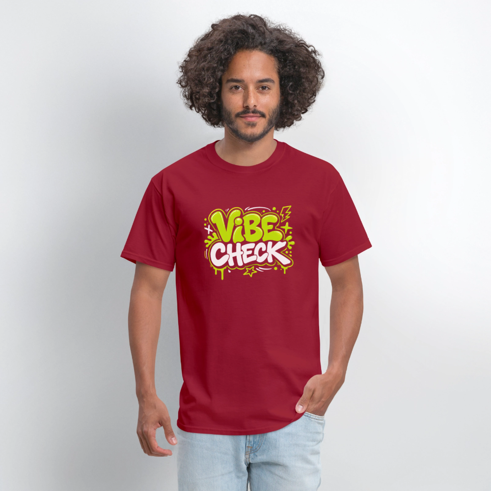 Vibe Check - Men's T-Shirt - true red