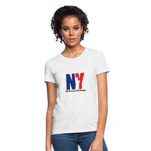 NY - Women's T-Shirt - white
