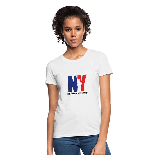 NY - Women's T-Shirt - white