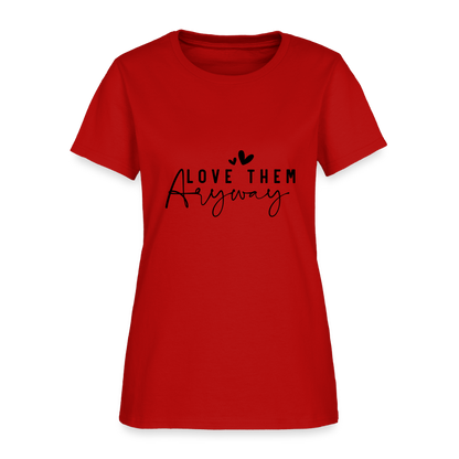 Love - Women's T-Shirt - red