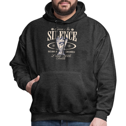 God Speaks - Men's Hoodie - charcoal grey
