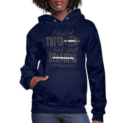 Still Standing - Women's Hoodie - navy
