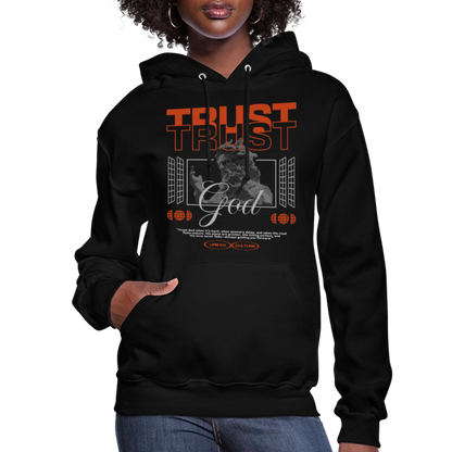 Trust God - Women's Hoodie - black
