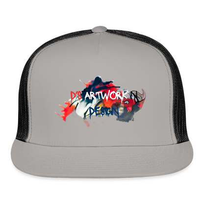 Spray Paint - DS Trucker Hat - gray/black