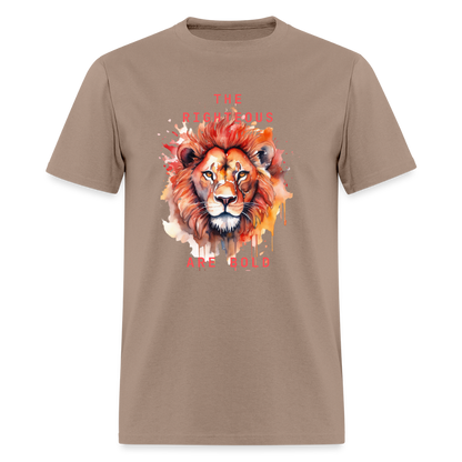 Bold Lion - Men's T-Shirt - brown savana
