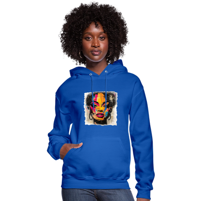 Pop Culture Woman 2 - Women's  Hoodie - royal blue