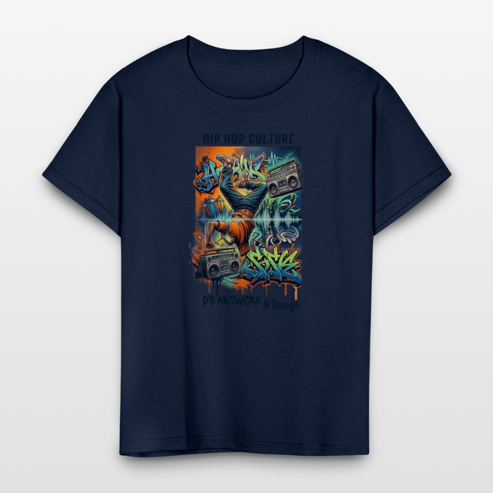 Hip Hop Culture - Kids' T-Shirt - navy