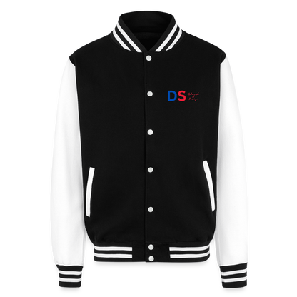 Trust god - Letterman Jacket - black/white