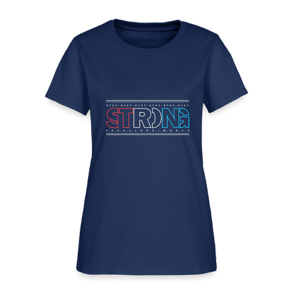 Stay Strong - Women's T-Shirt -  blue dusk