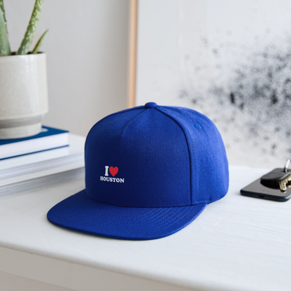I Love Houston - Snapback Cap - royal blue