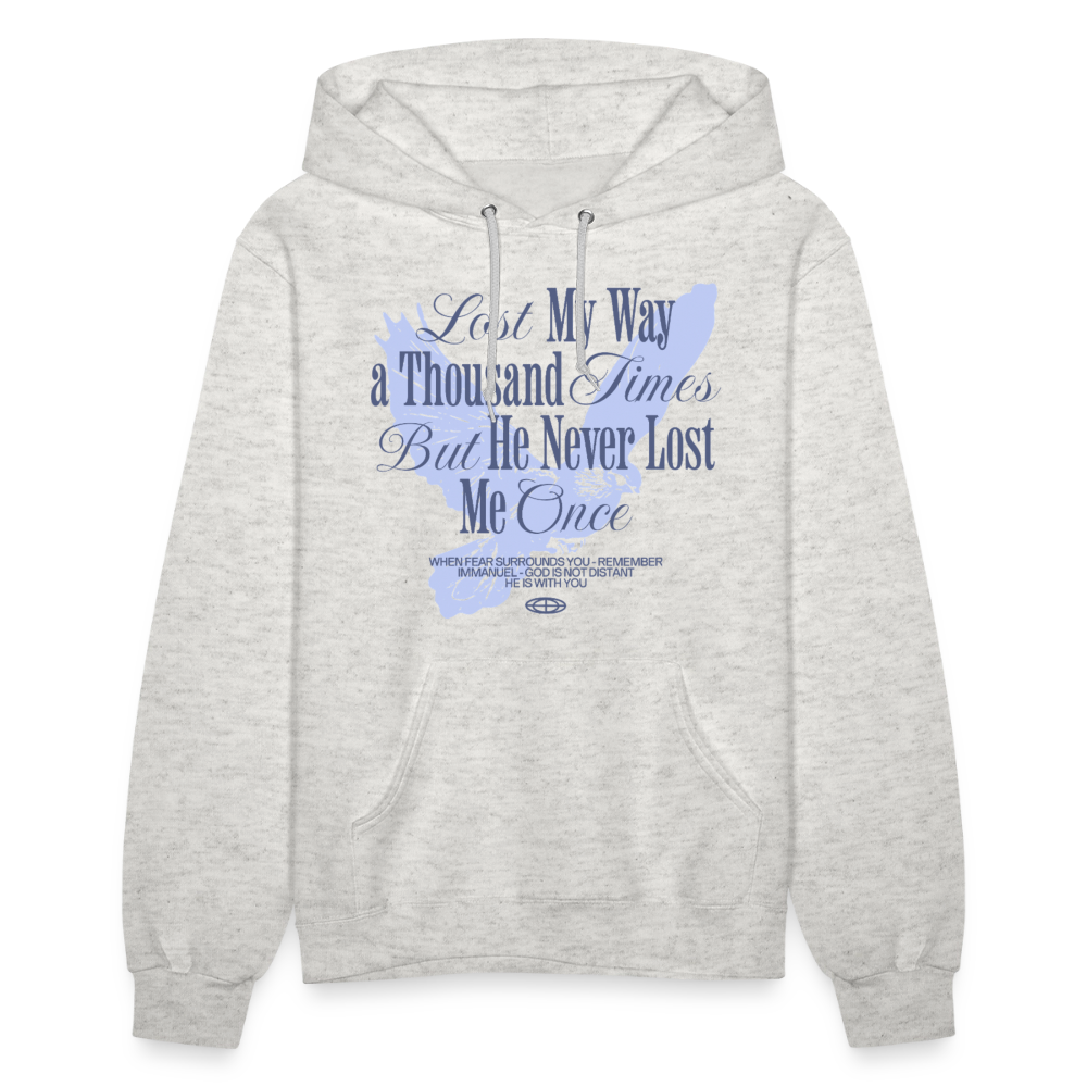 God is with Us - Women's Hoodie - heather oatmeal