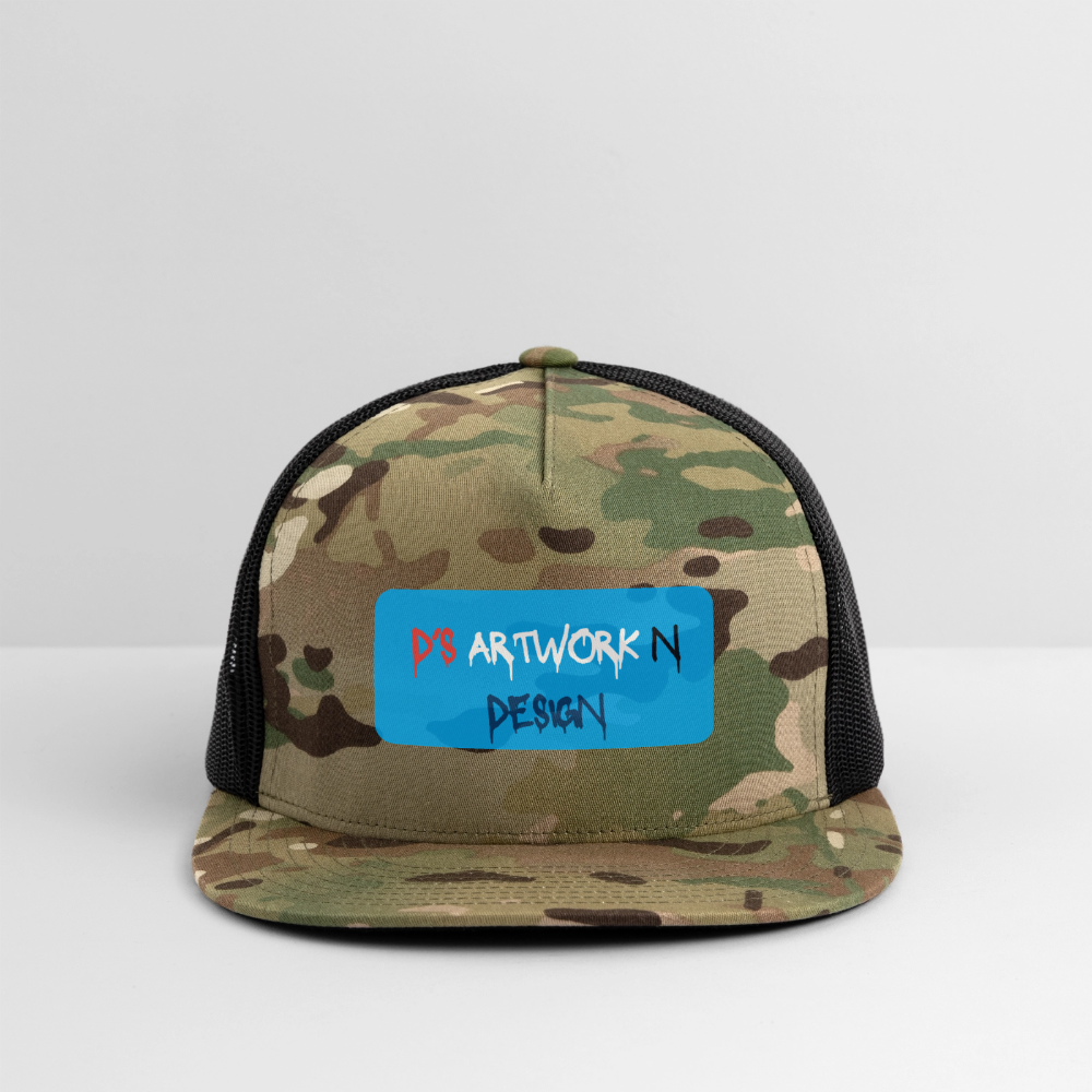 DS Graffiti - Trucker Hat - MultiCam\black