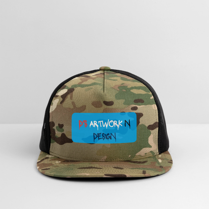 DS Graffiti - Trucker Hat - MultiCam\black