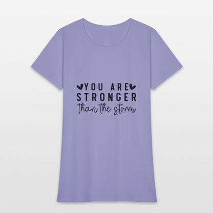 You are Strong - Women's T-Shirt - lavender