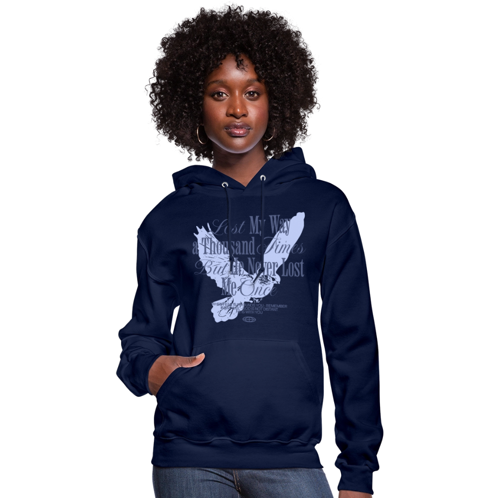 God is with Us - Women's Hoodie - navy