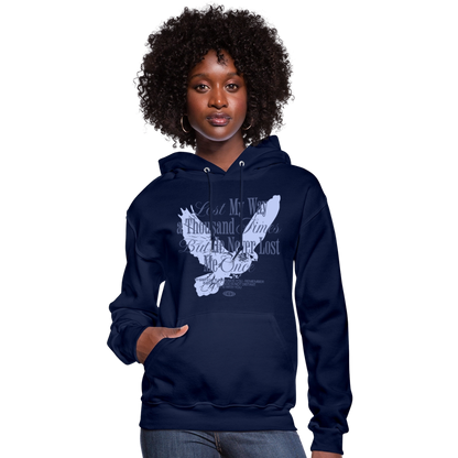 God is with Us - Women's Hoodie - navy