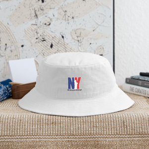 NY - Bucket Hat - white