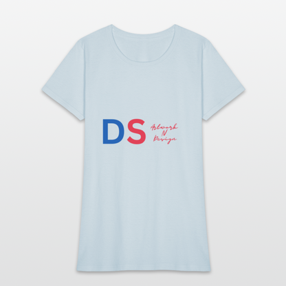 DS Artwork n Design - Women's T-Shirt - light blue
