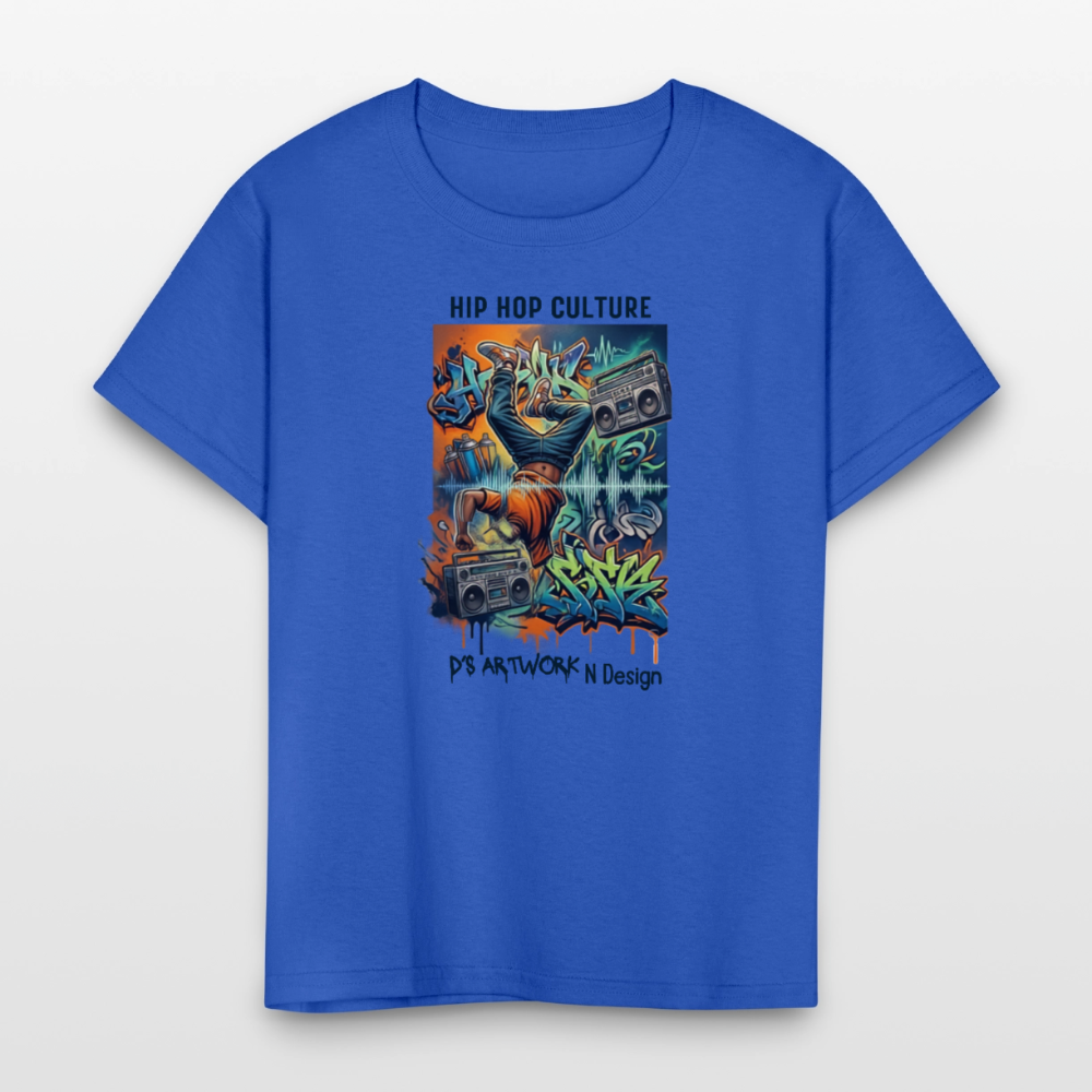 Hip Hop Culture - Kids' T-Shirt - royal blue