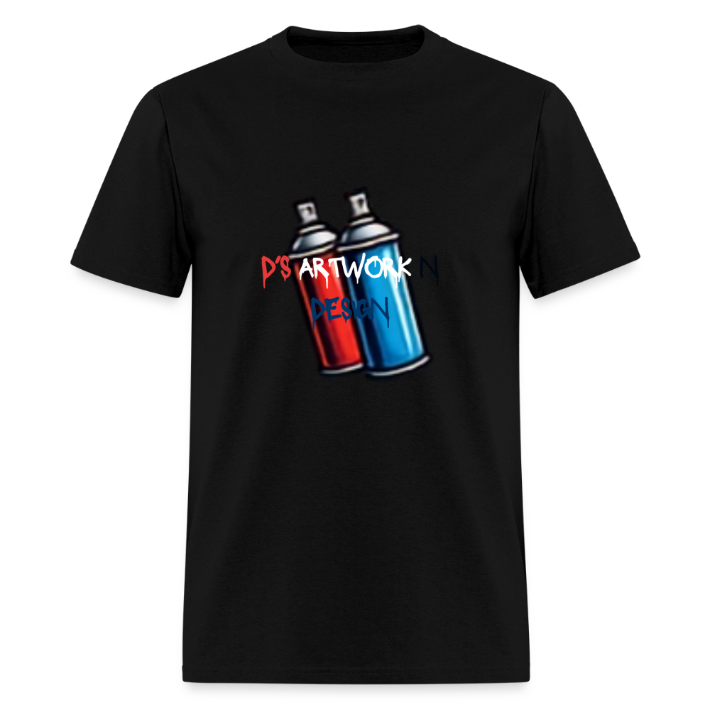 Spary Paint Can - Men's T-Shirt - black
