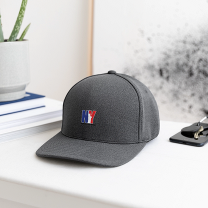 NY - Baseball Cap - dark heather gray