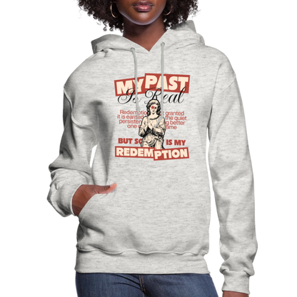 Redemption - Women's Hoodie - heather oatmeal