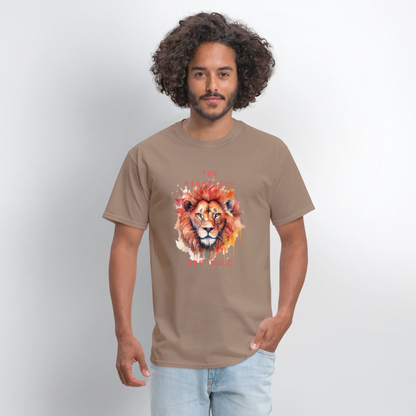 Bold Lion - Men's T-Shirt - brown savana