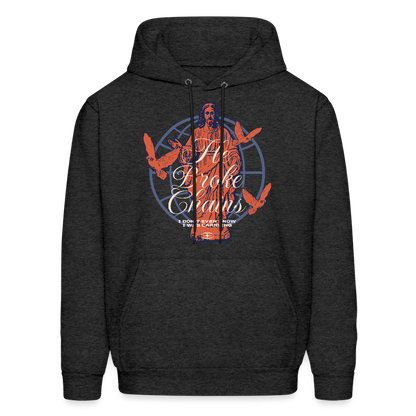 Chains Broken - Men's Hoodie - charcoal grey