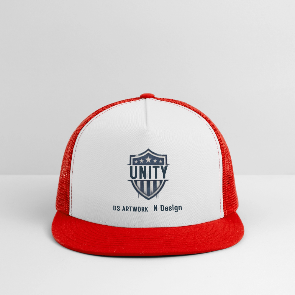 Unity - Trucker Hat - white/red