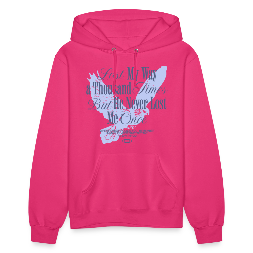 God is with Us - Women's Hoodie - fuchsia