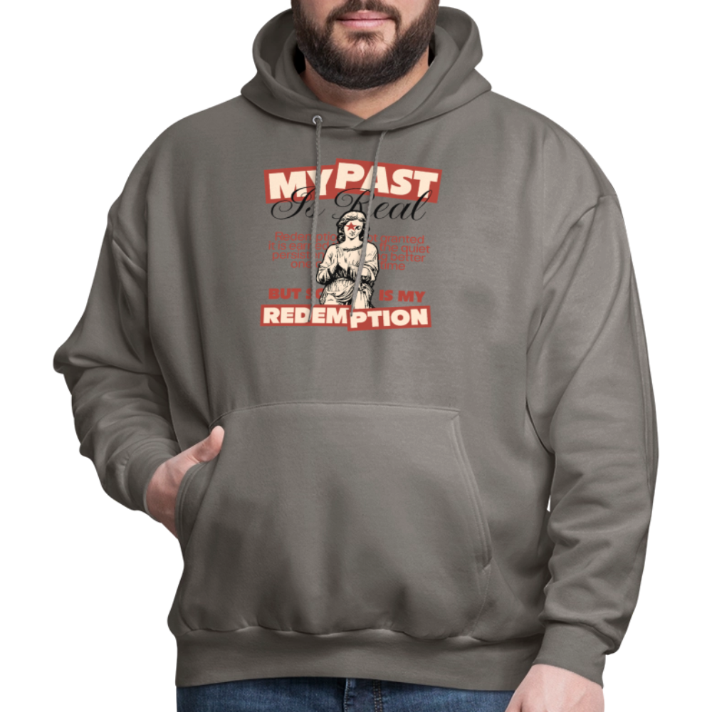 Redemption - Men's Hoodie - asphalt gray